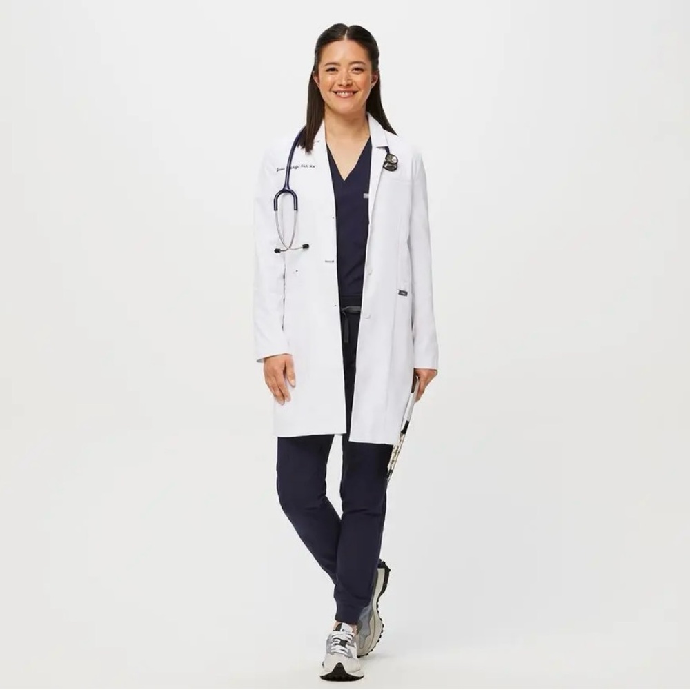 Women's White Lab Coat